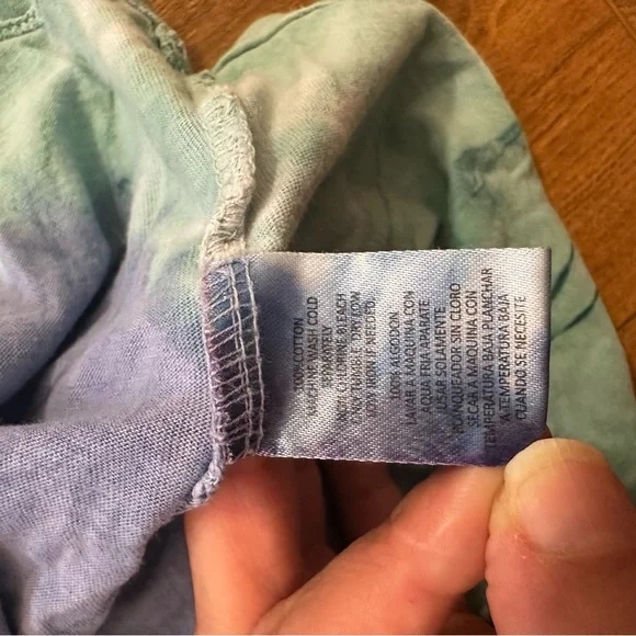 St. Pete Beach Florida Tie-Dye Print Hoodie Womens size Large - Picture 5 of 9